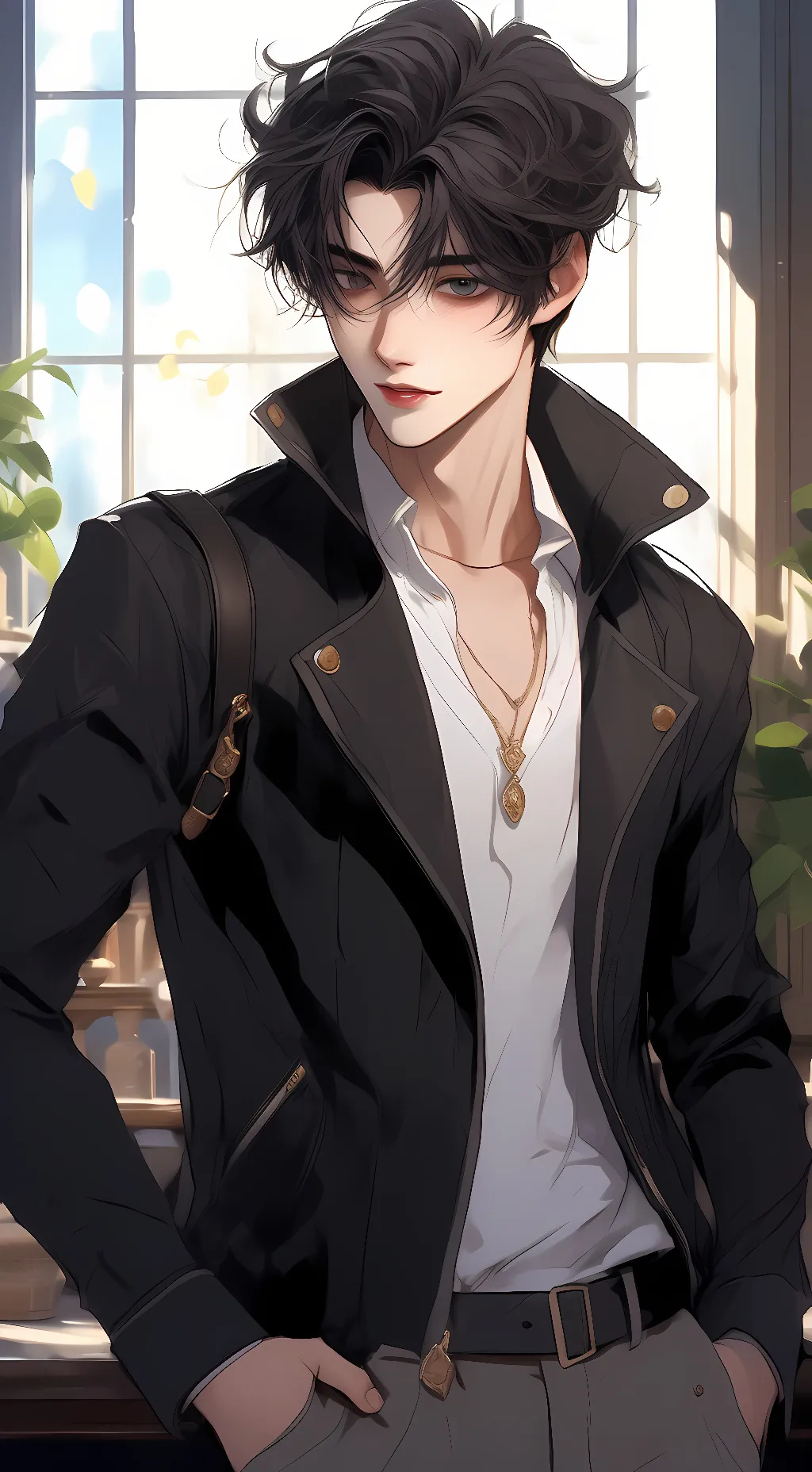 ai character: Alex background