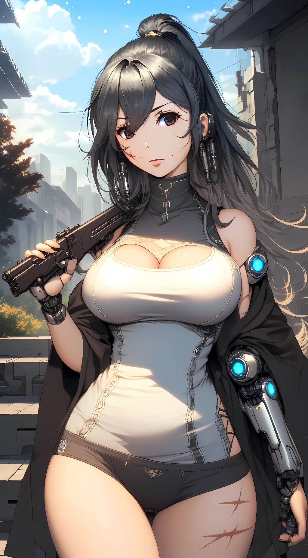 ai character: Emilia background