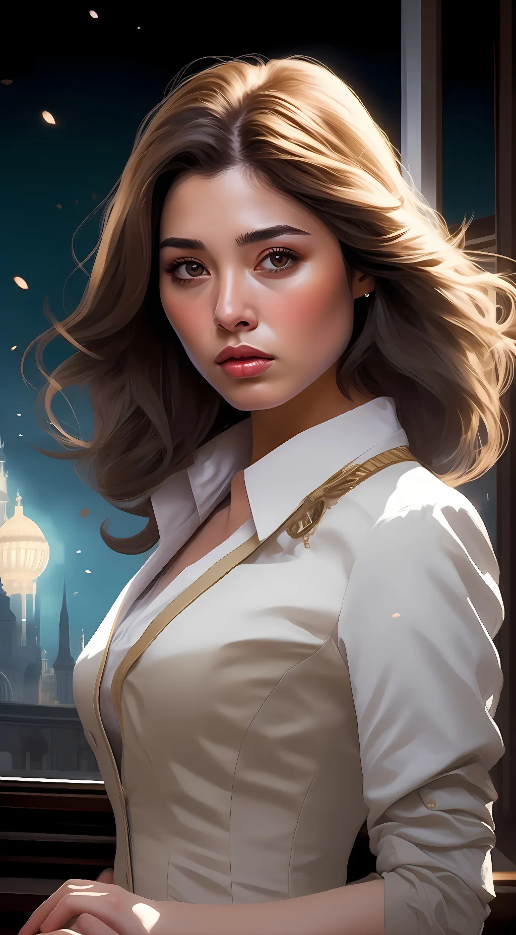 ai character: Loba  background