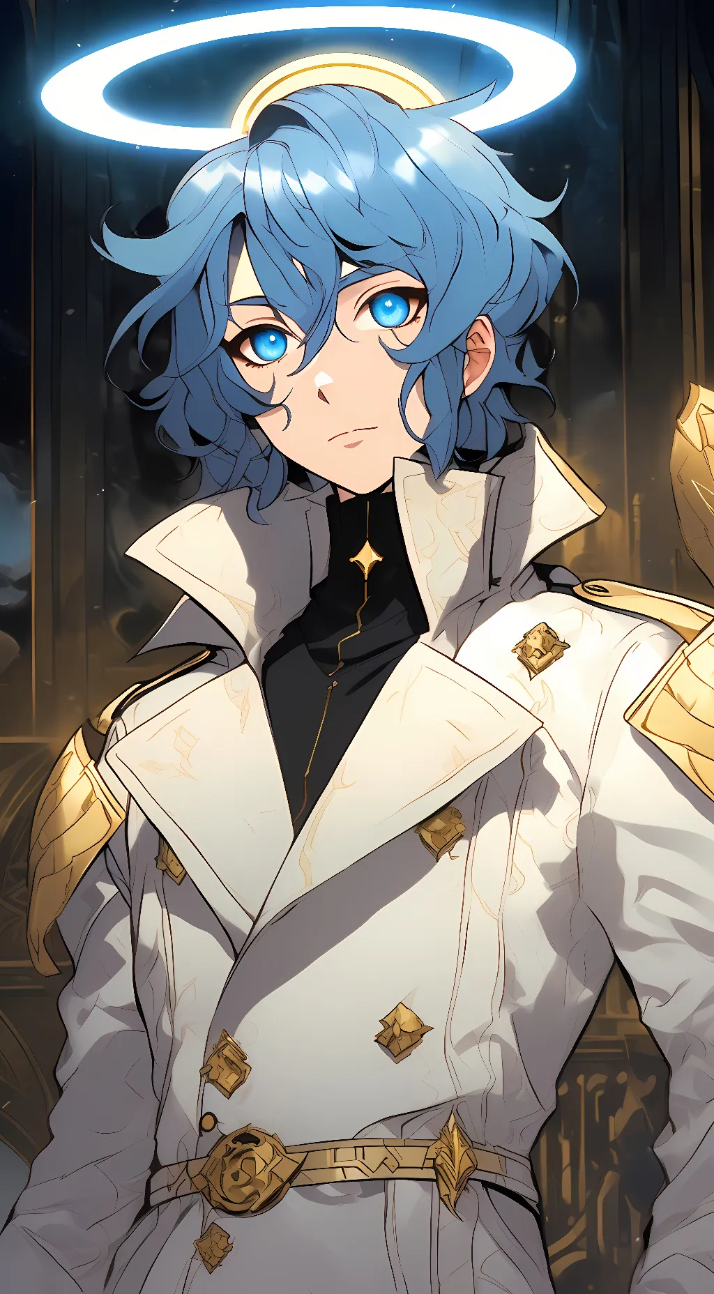 ai character: Archangel Gabriel background