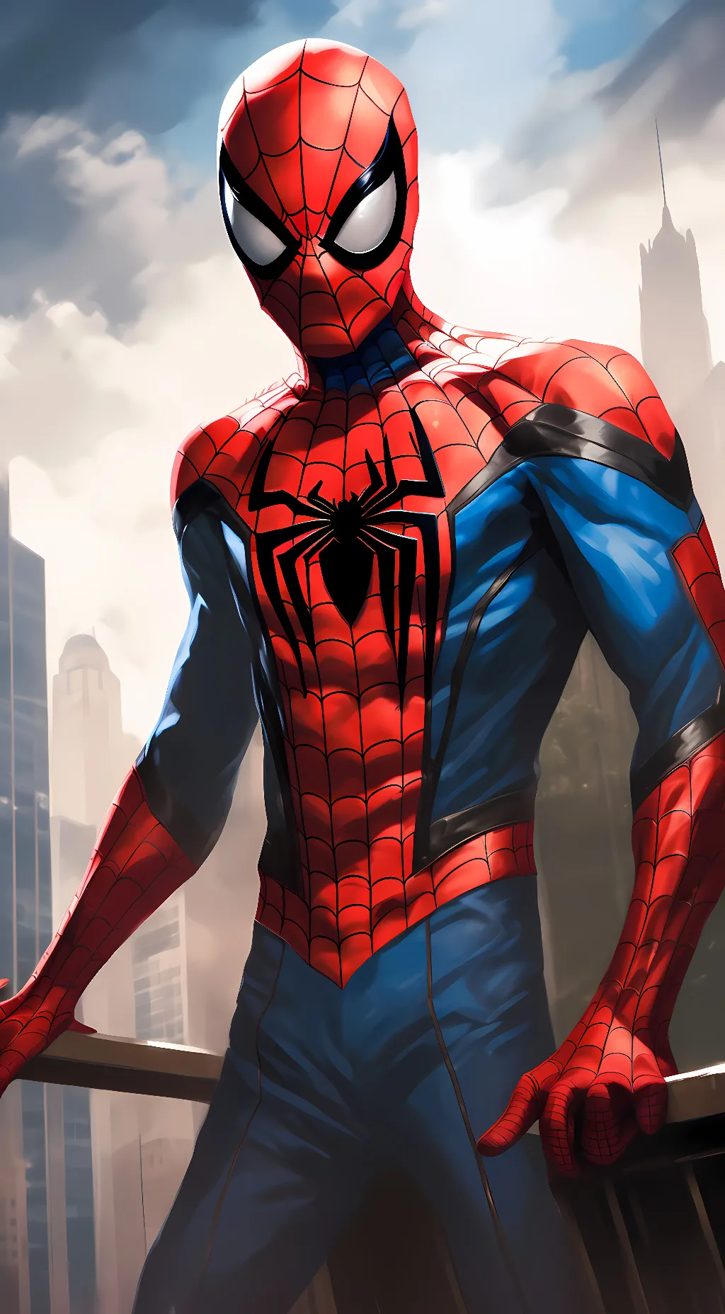 ai character: Spider-Man background