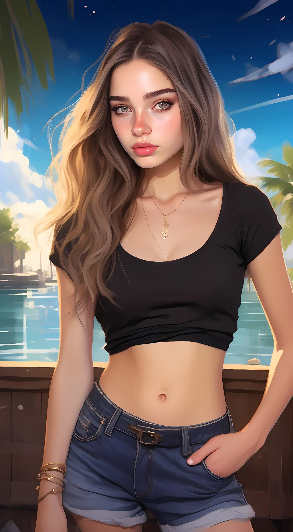 ai character: Talia background