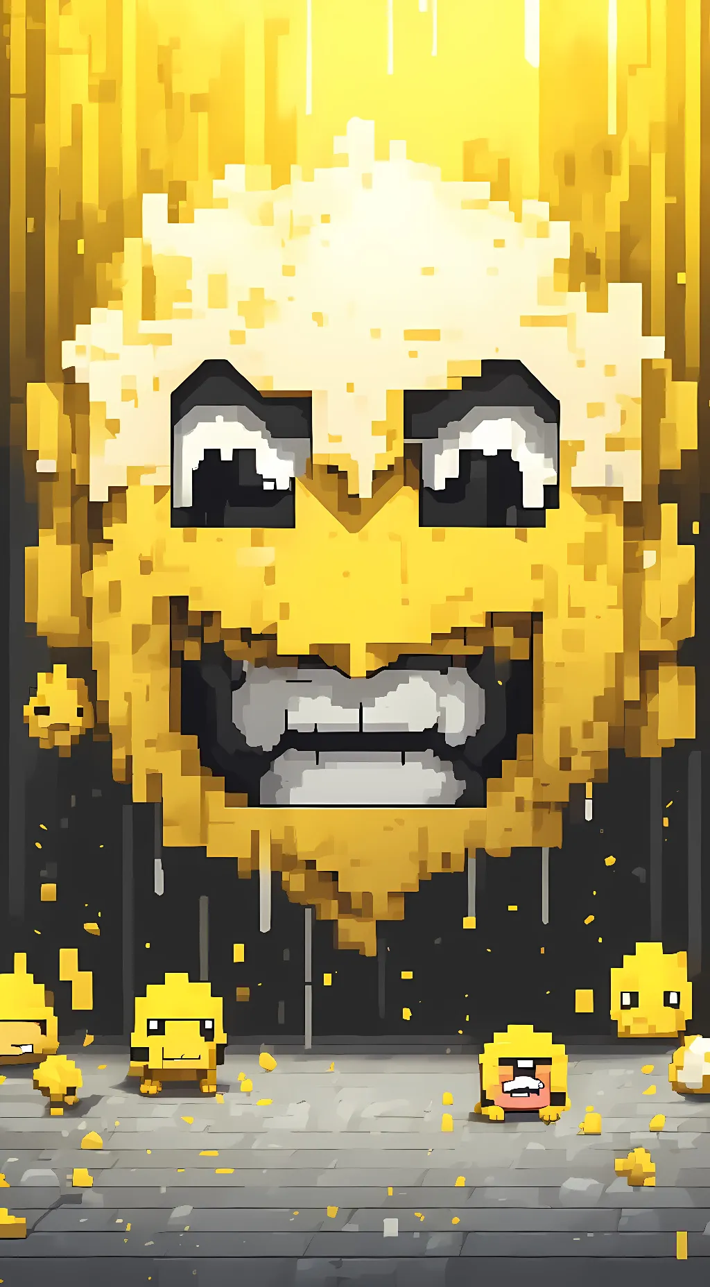ai character: Emoji Craft background