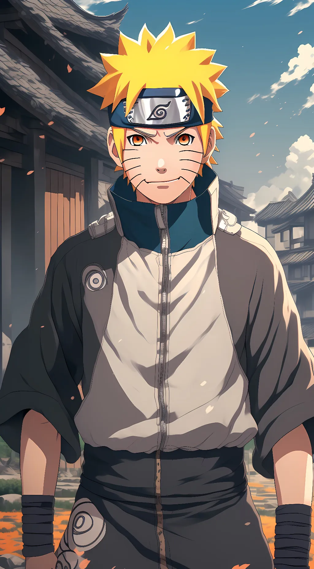 ai character: Naruto Uzumaki background