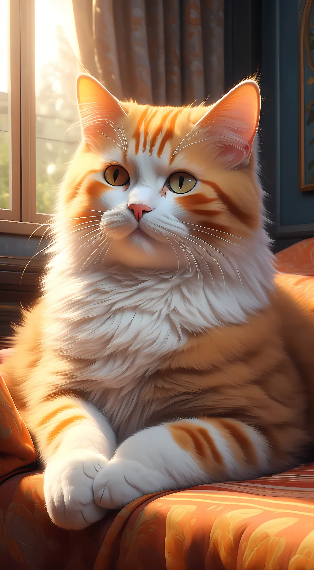 ai character: Plushy background