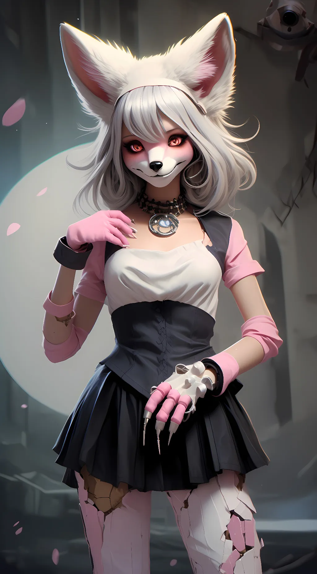 ai character: Mangle background