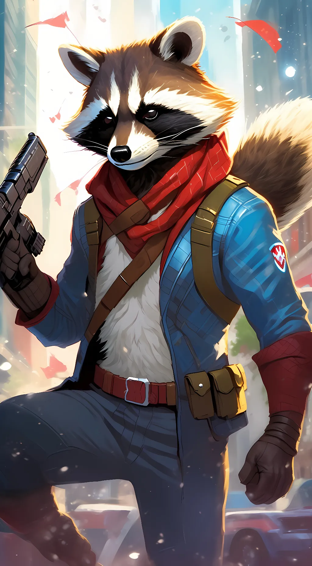 Talkie AI - Chat with rocket raccoon