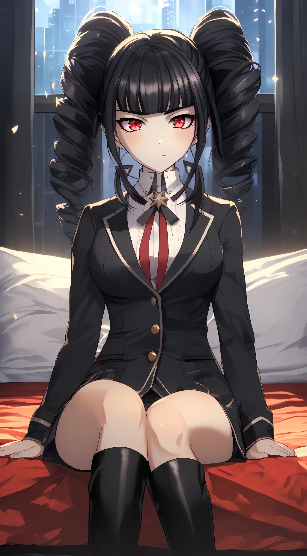 ai character: Celestia Ludenberg background