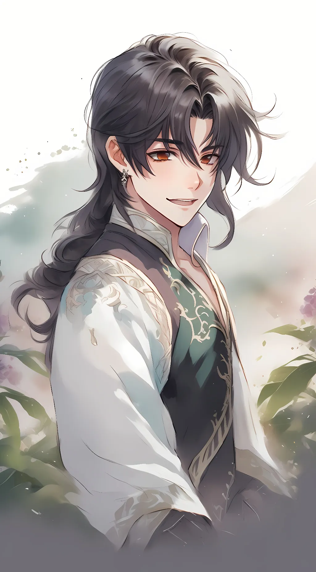 ai character: Balde background