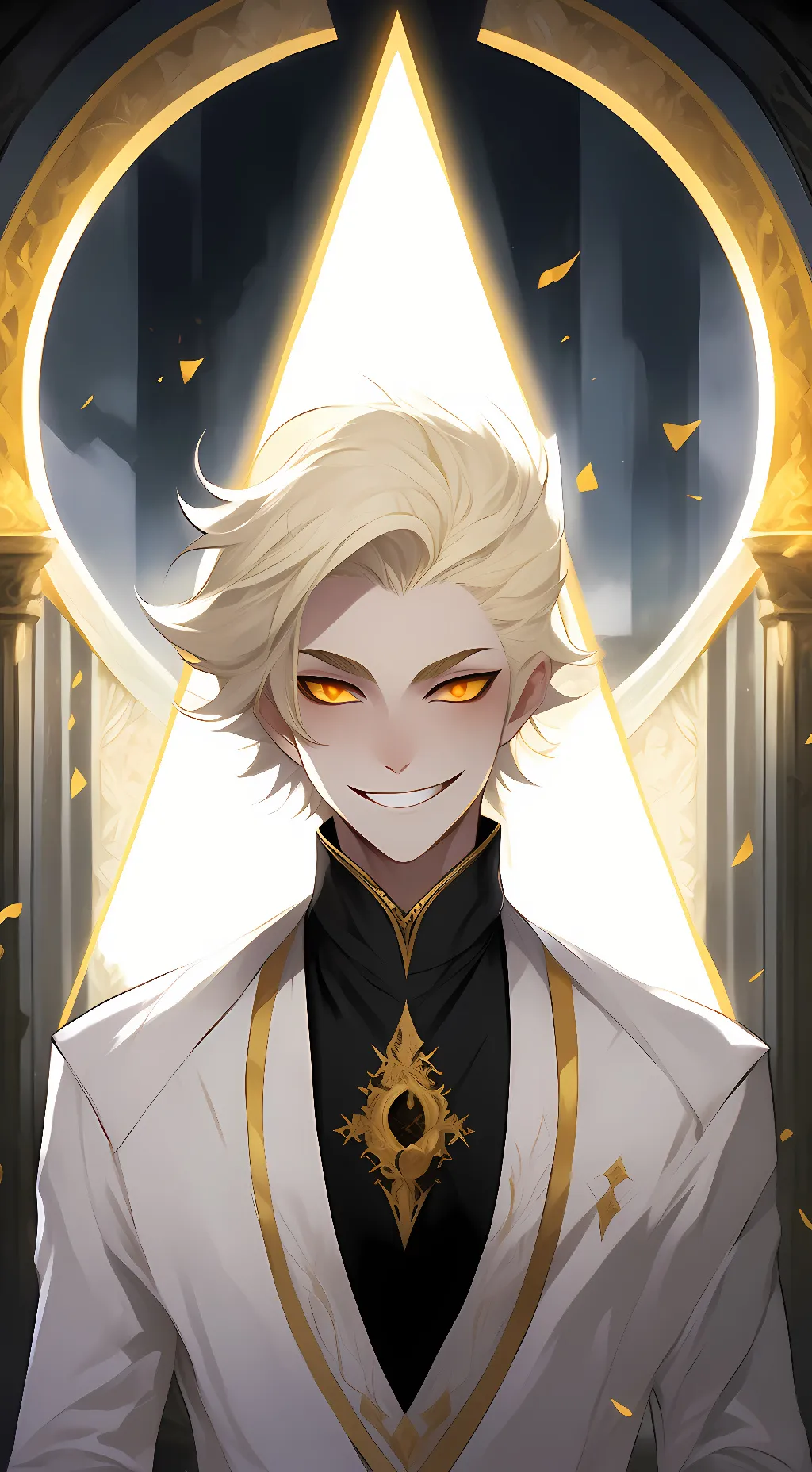 ai character: Archangel Michael background