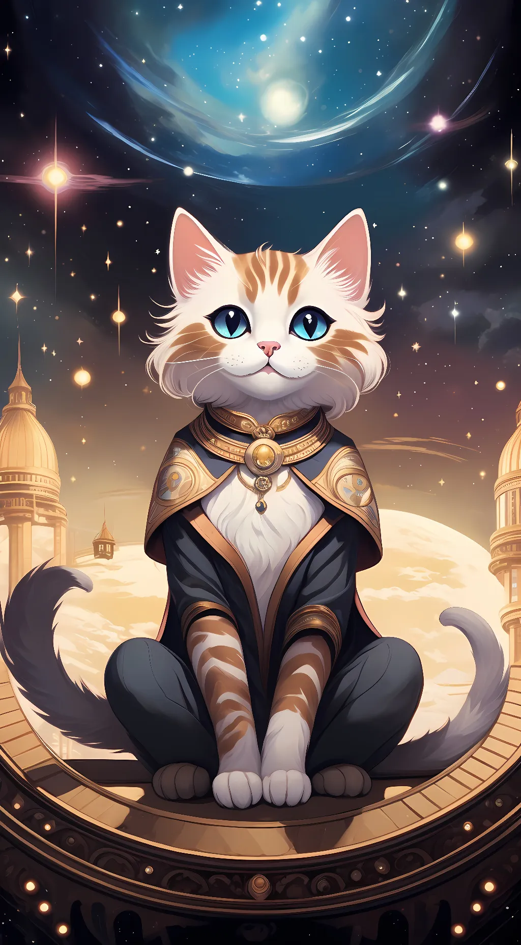 ai character: Sylvester Purrson background