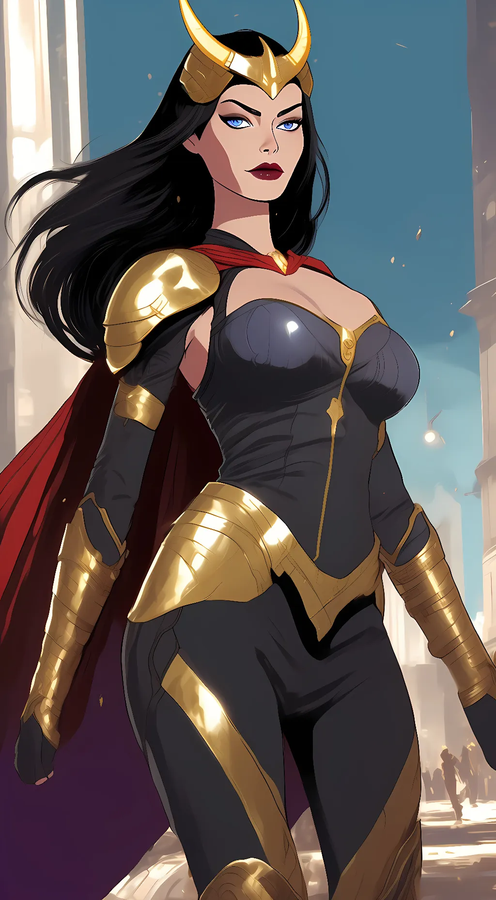 ai character: Big Barda background