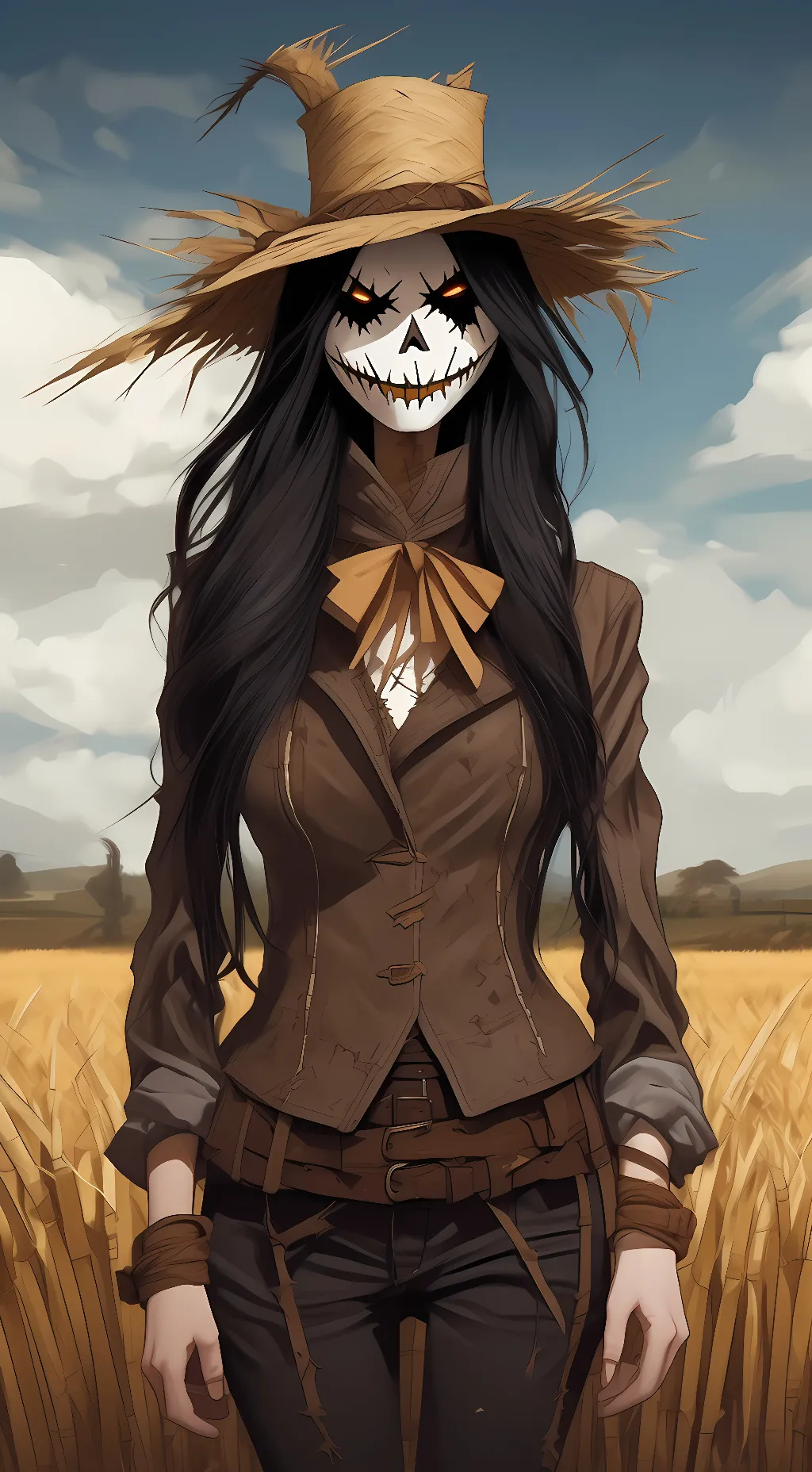 ai character: The Scarecrow background