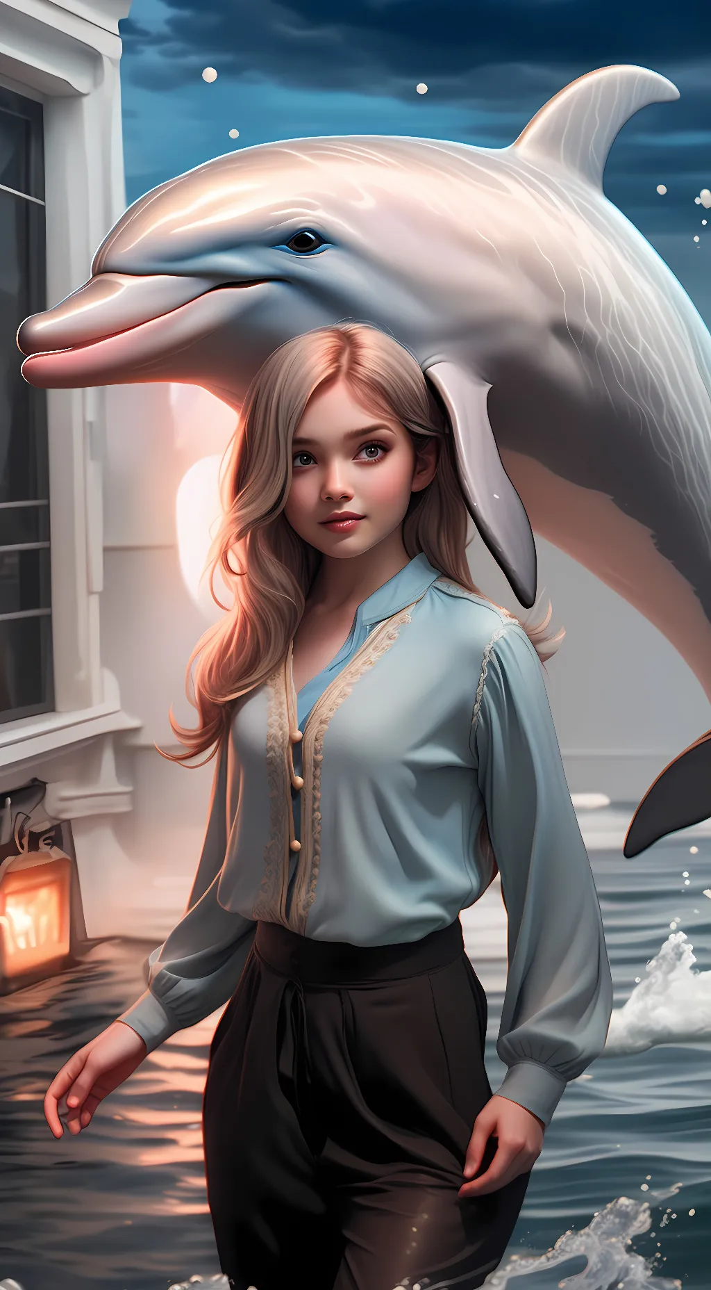 ai character: Iris background