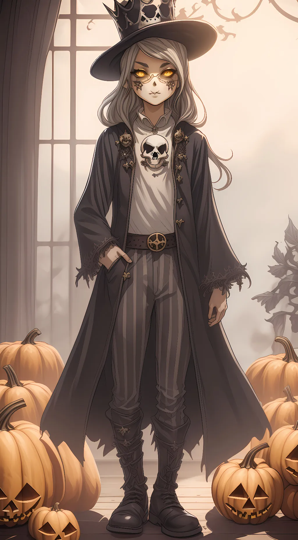 ai character: Alex Grey background