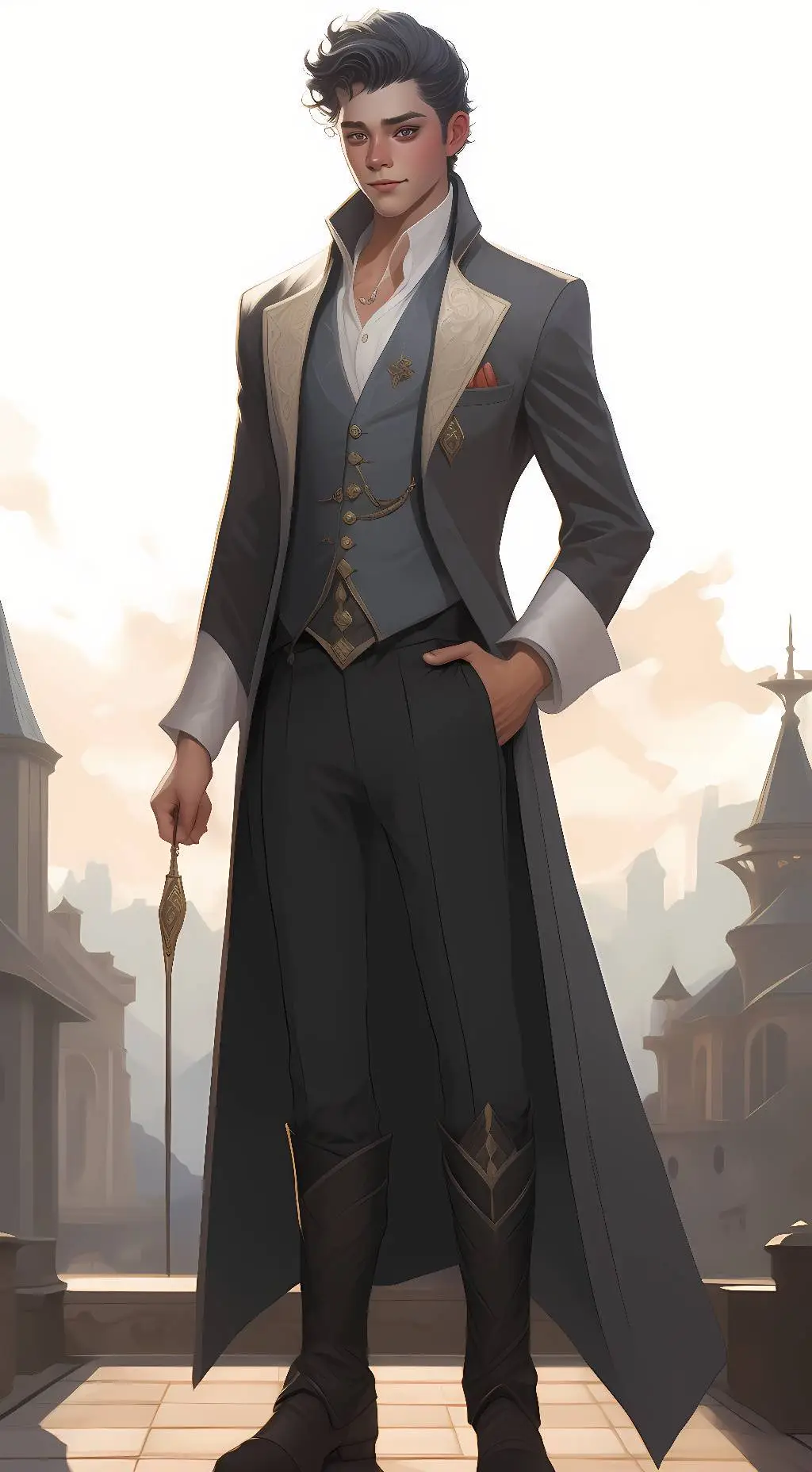 ai character: Jack&mike your dad background