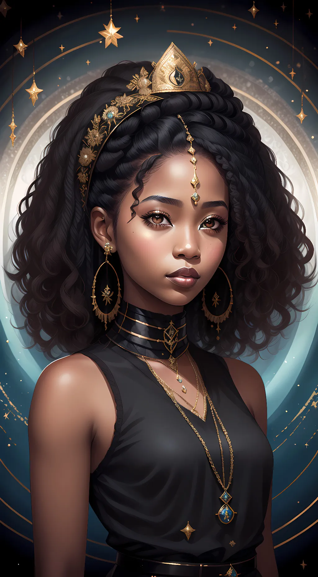 ai character: princess Kiara background
