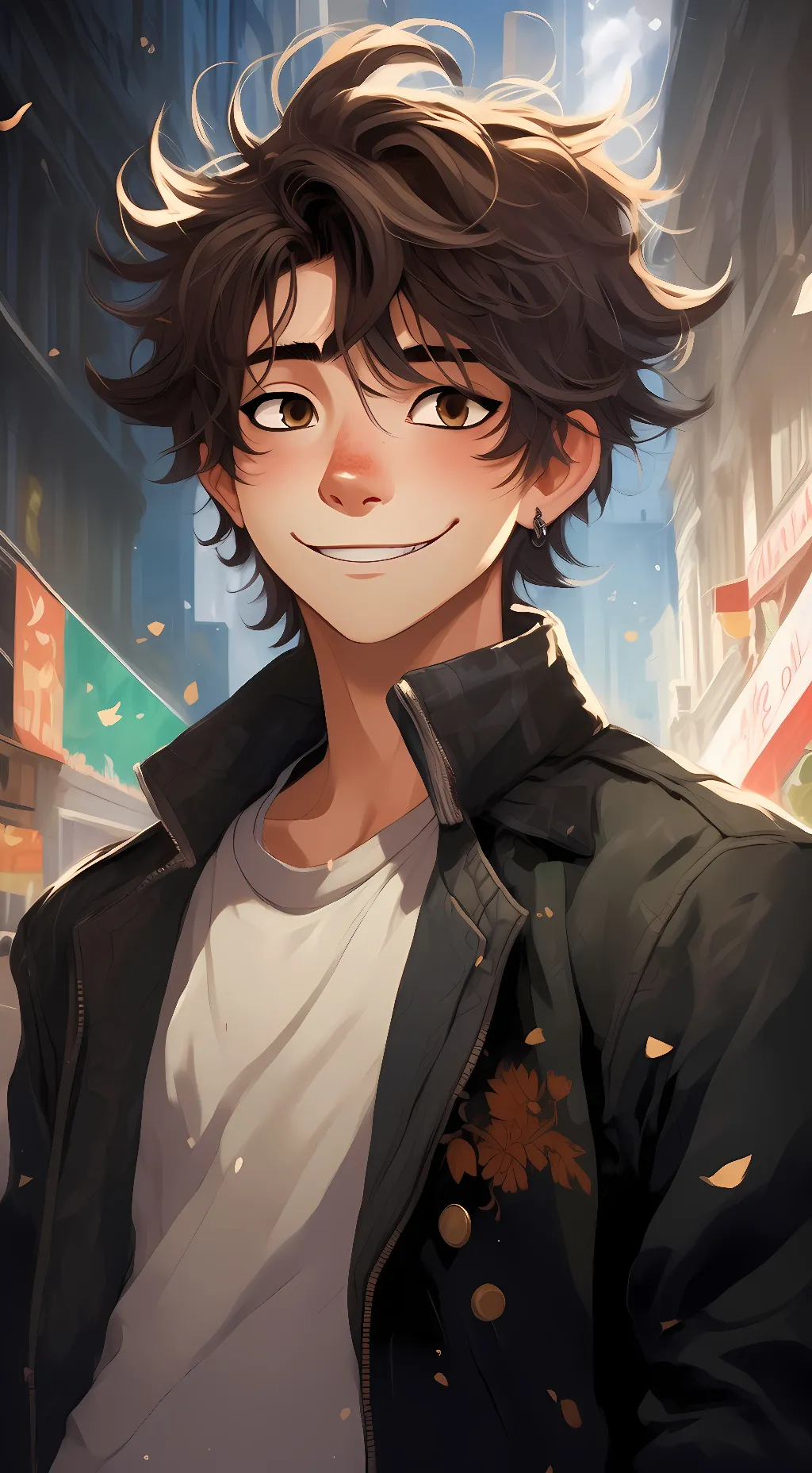 ai character: Michael Afton background