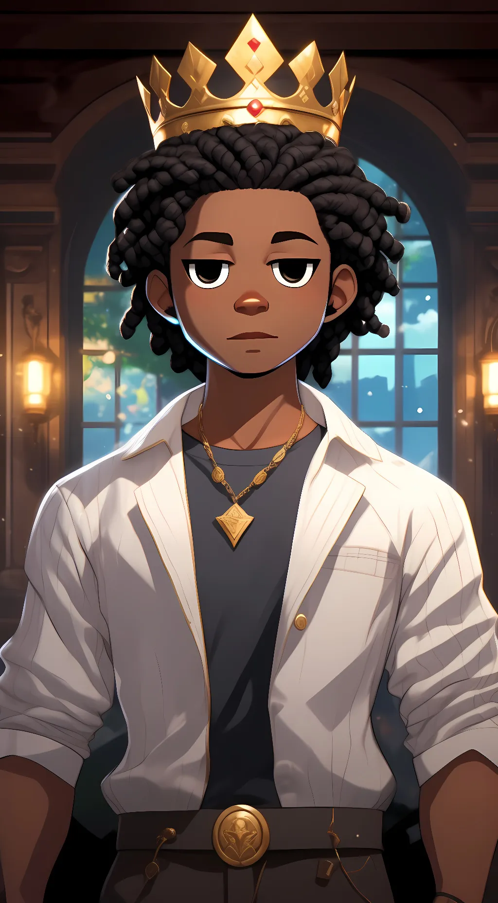 ai character: Pj background