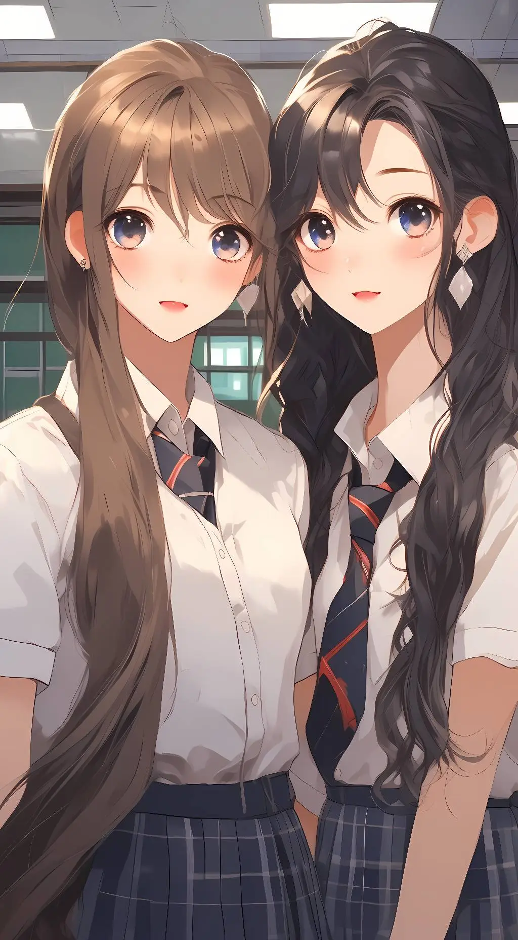 ai character: Chloe & Shimizu background