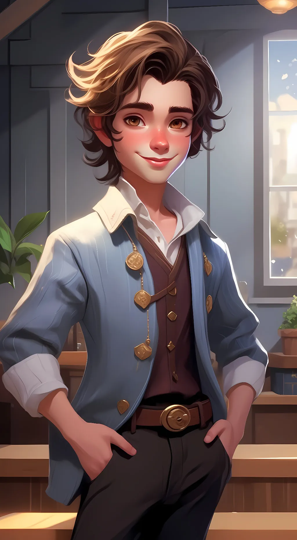 ai character: mimo background