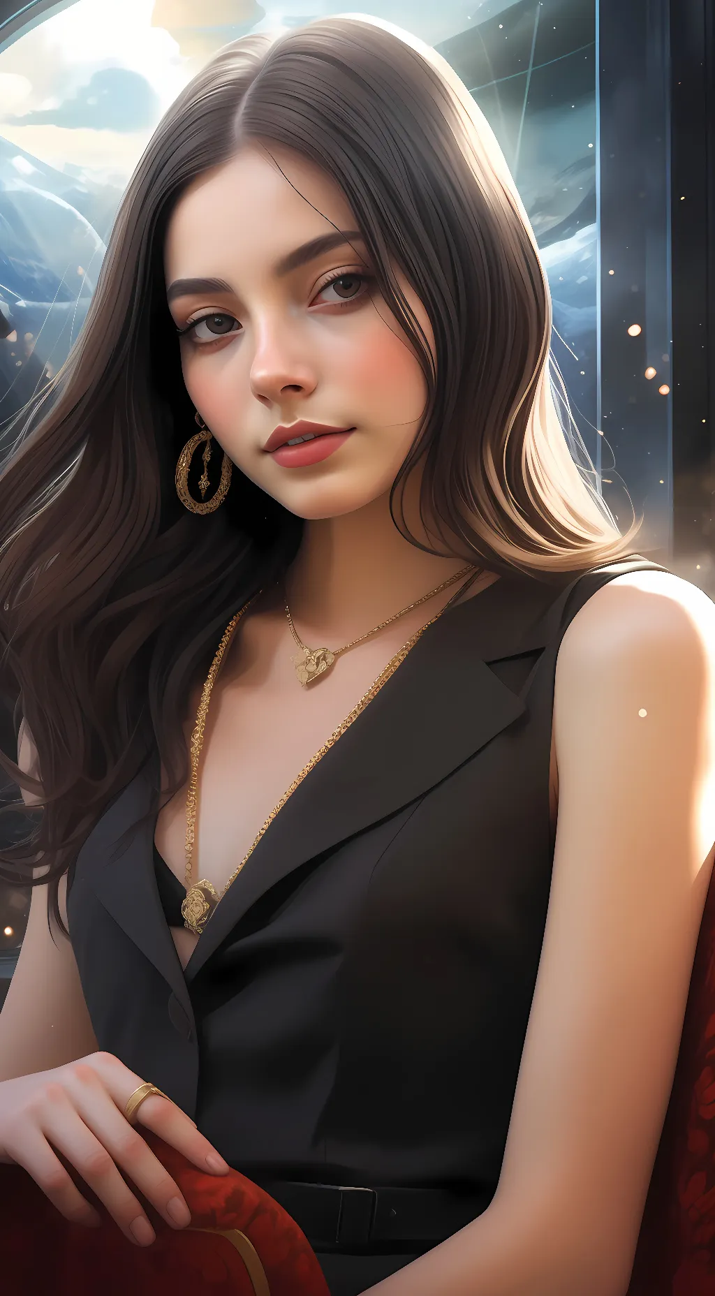 ai character: Lily background