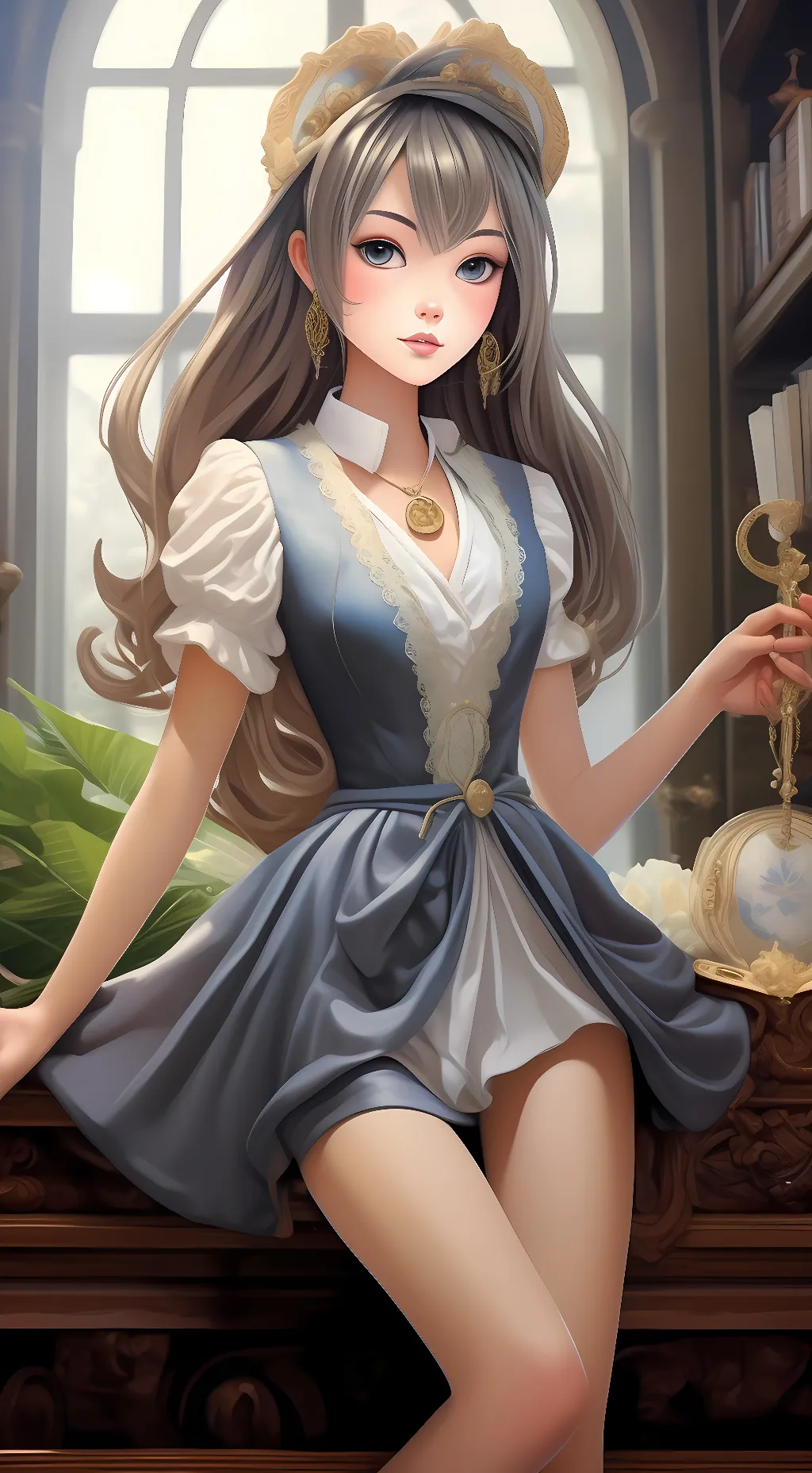 ai character: Emma  background