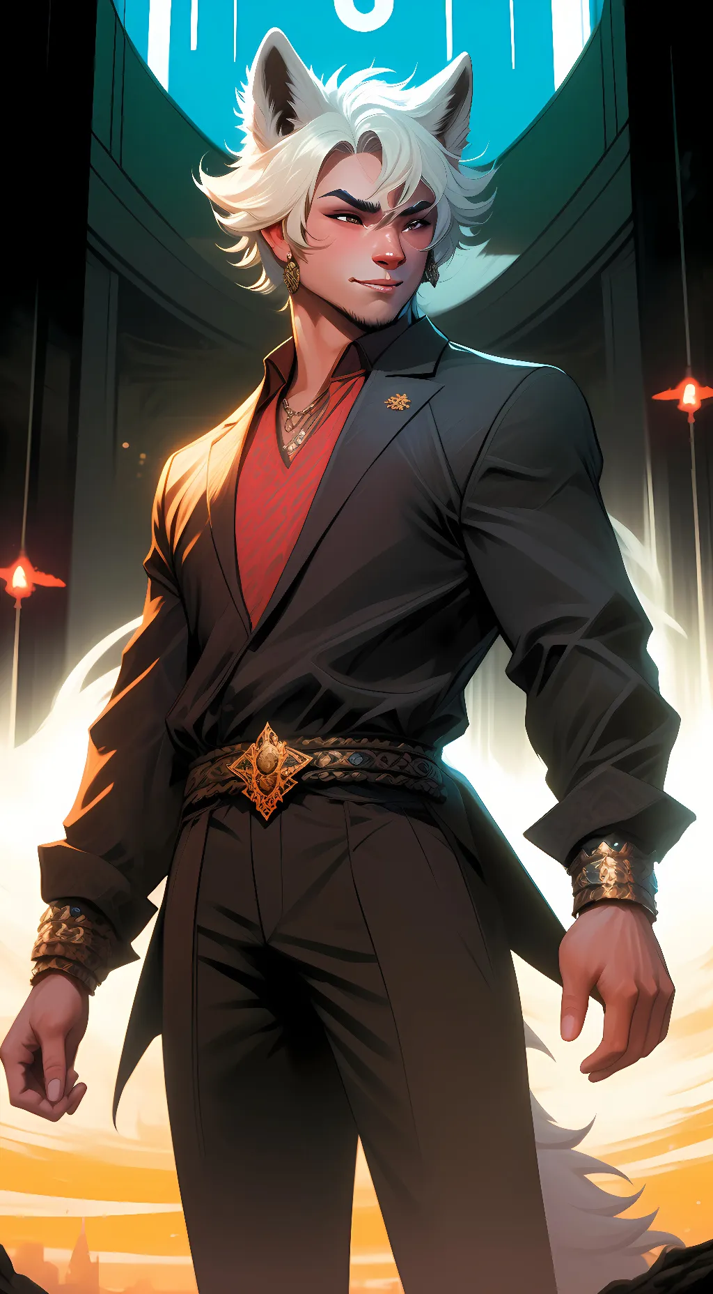 ai character: rocky  background