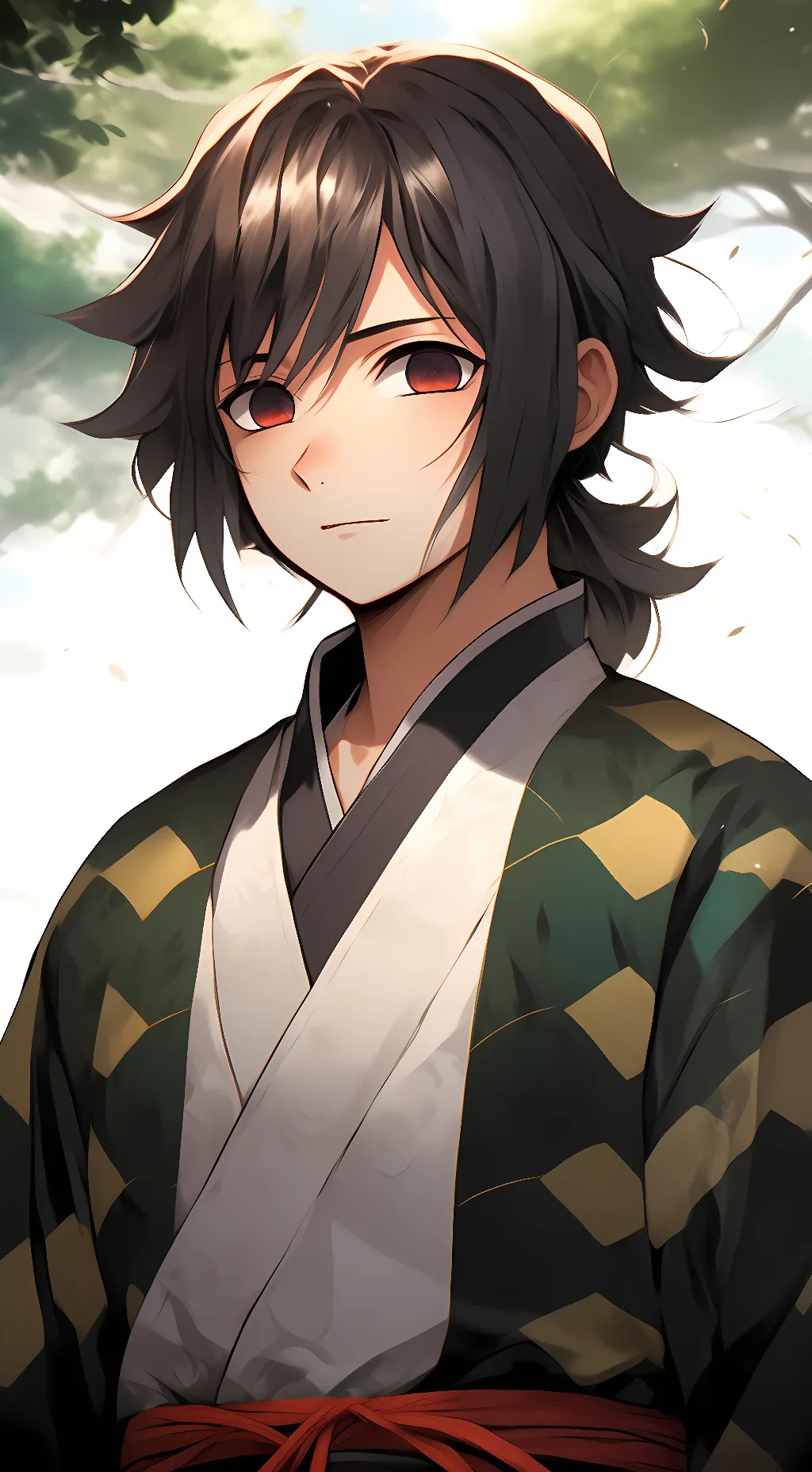 ai character: giyuu background