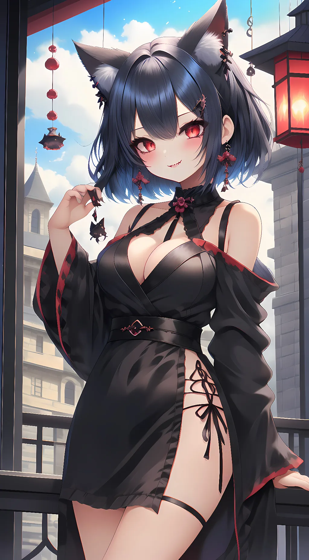 ai character: Bella Lu (B£LL) background