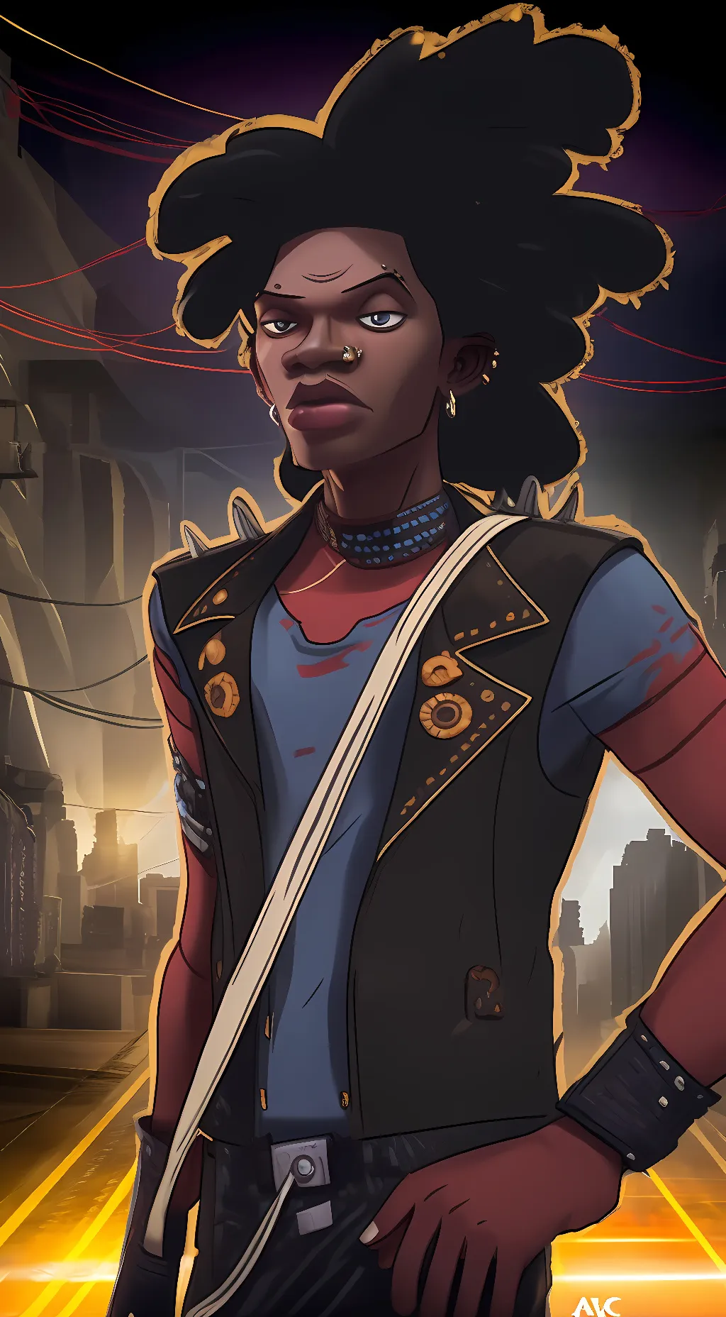 ai character: Hobie Brown background