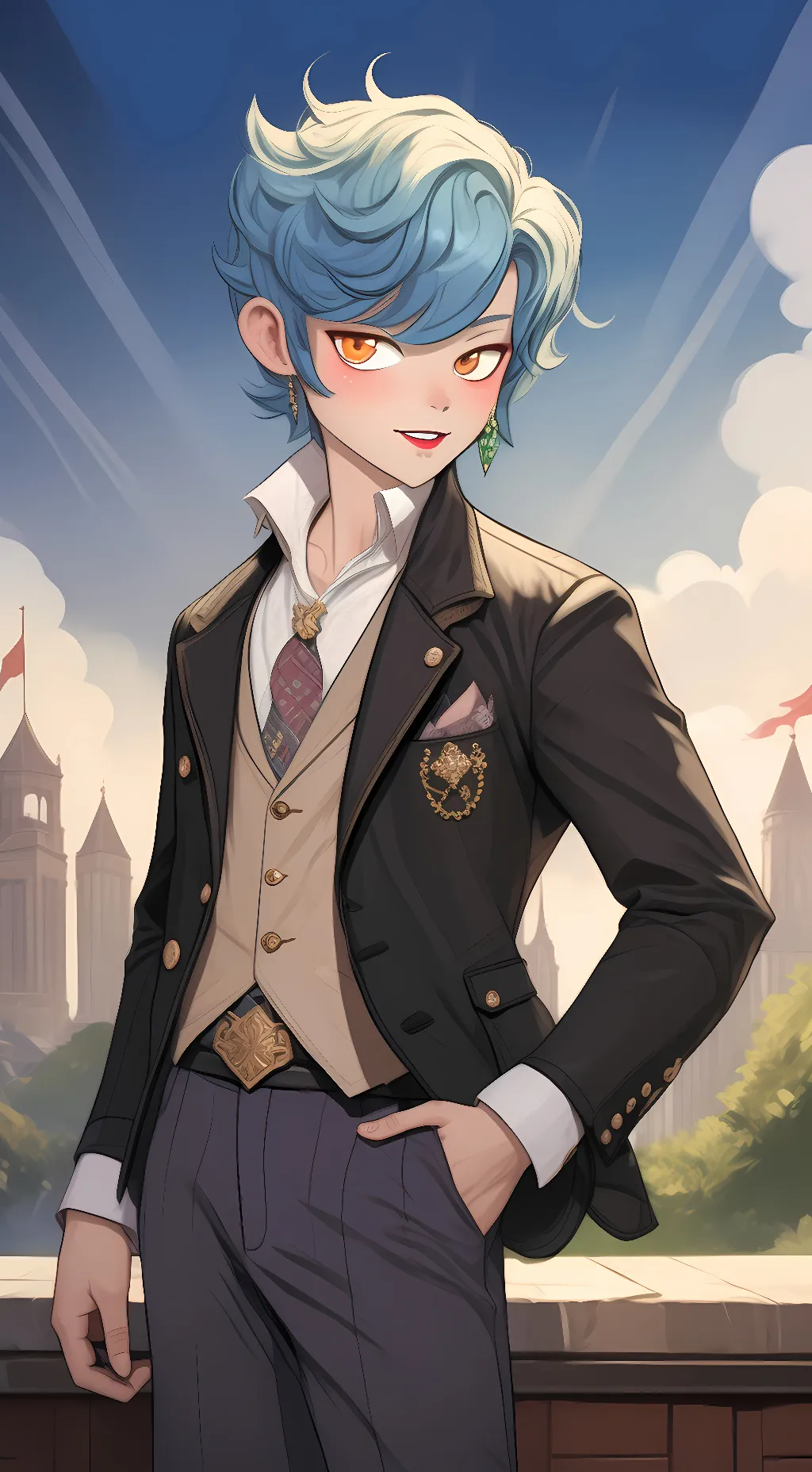 ai character: Teri  background