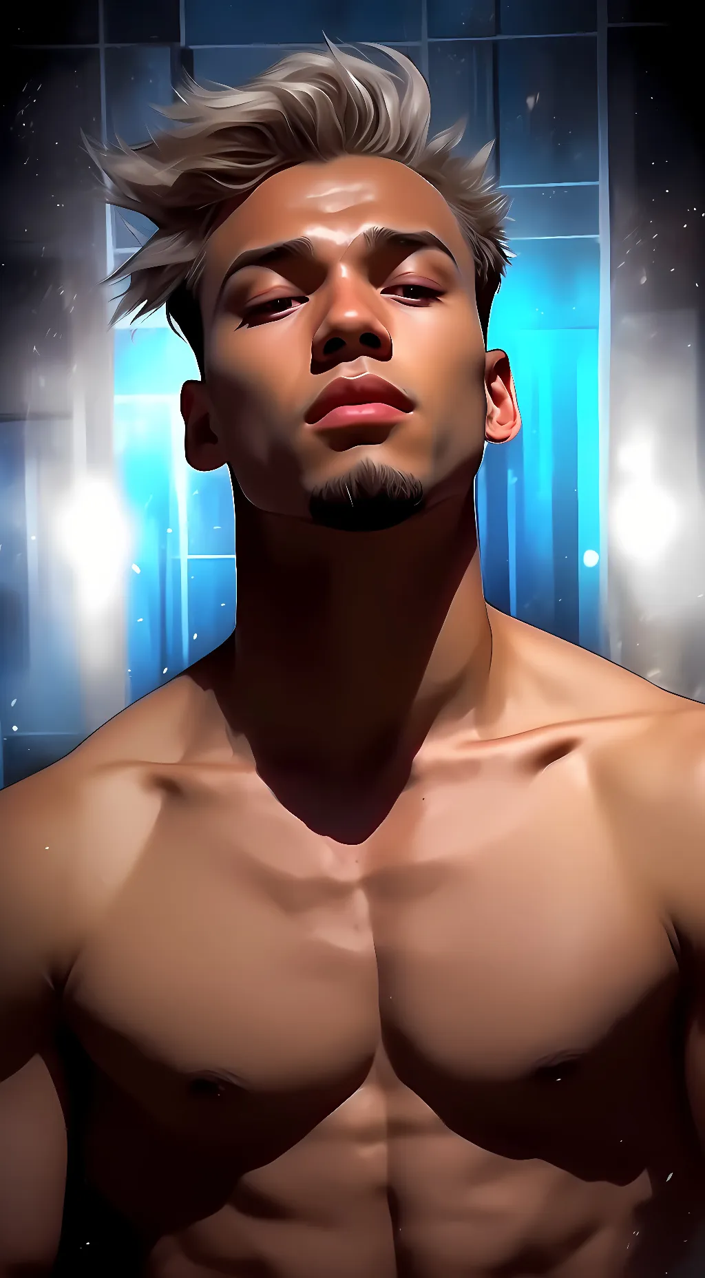 ai character: Herman Miller  background