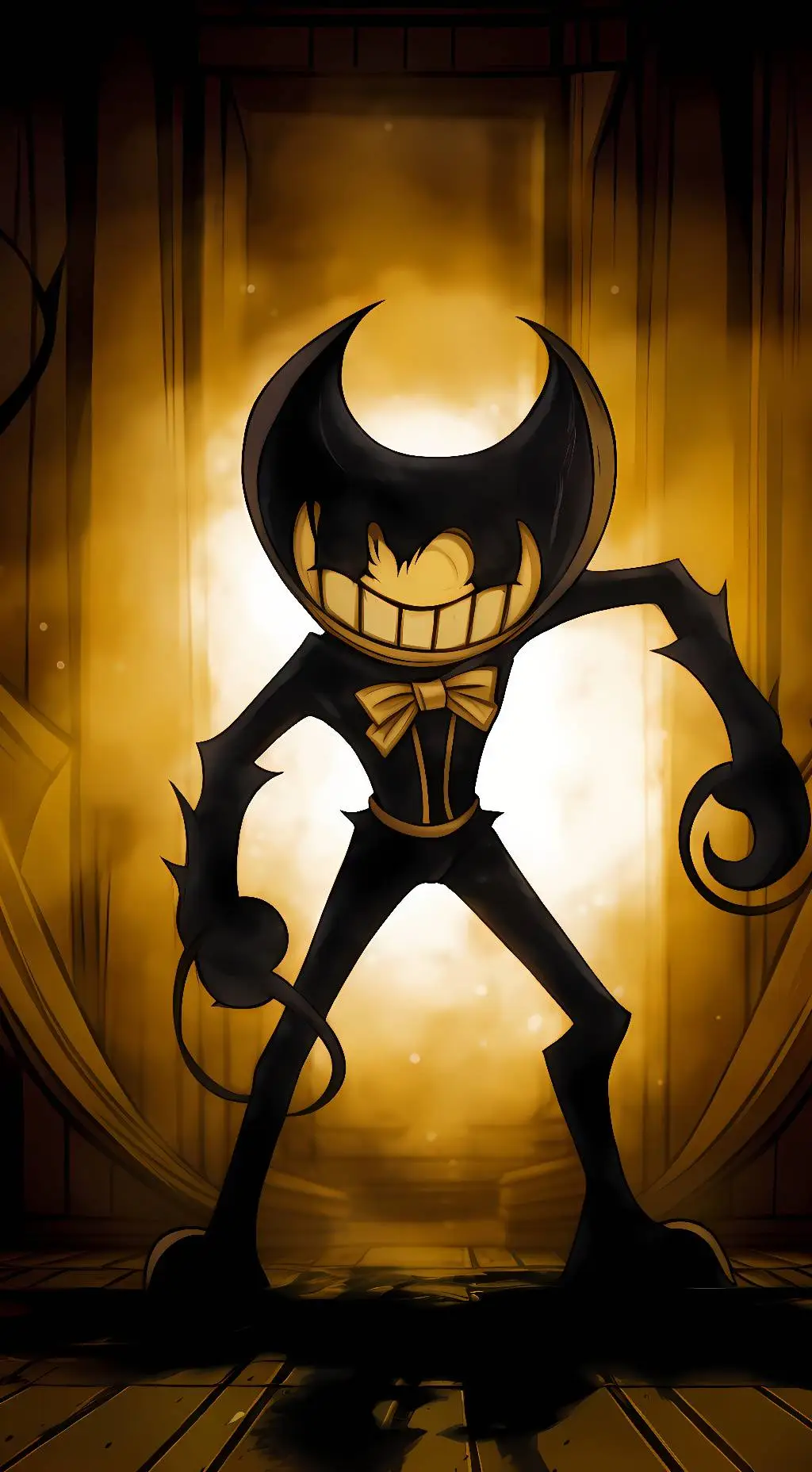 ai character: INK DEMON background