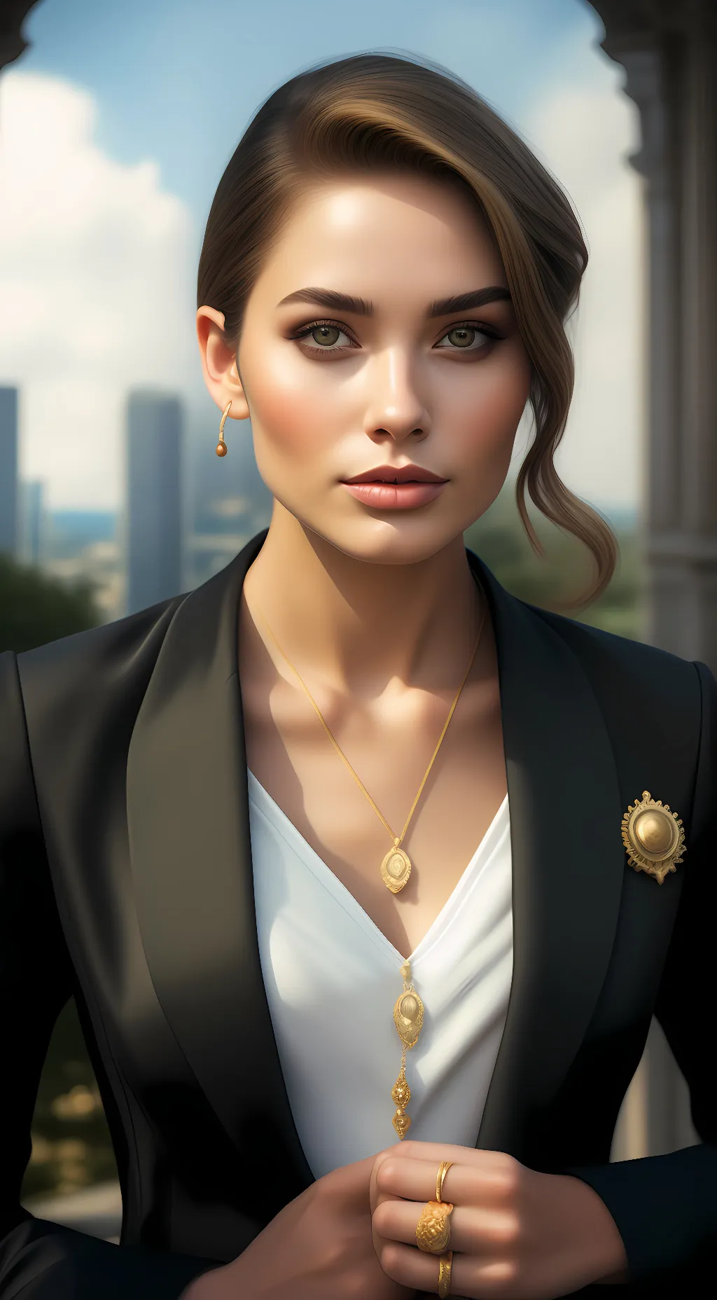 ai character: Anna Webb background