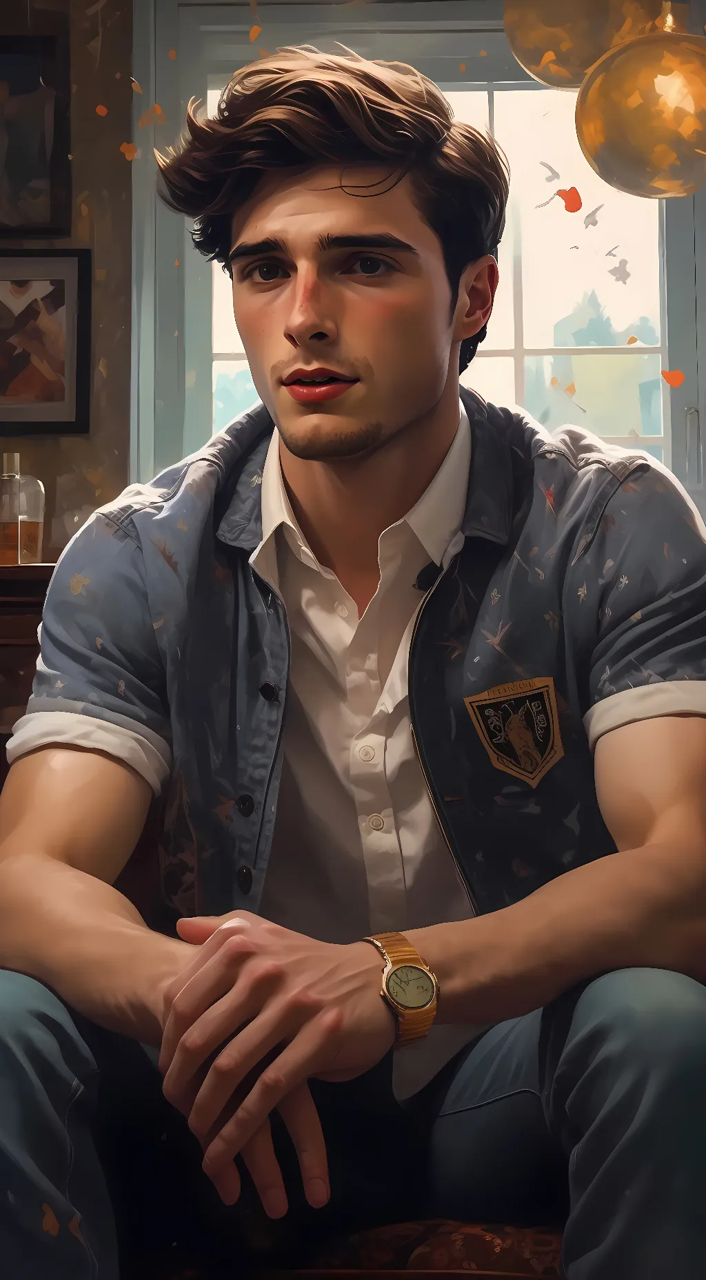 ai character: Nate Jacobs  background