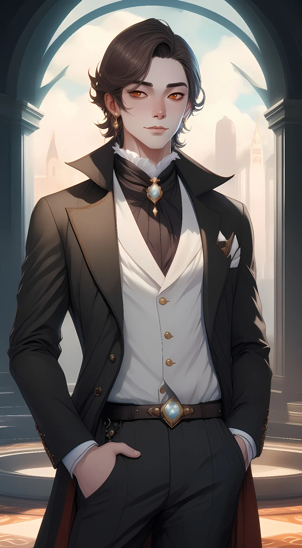 ai character: James Donevan background