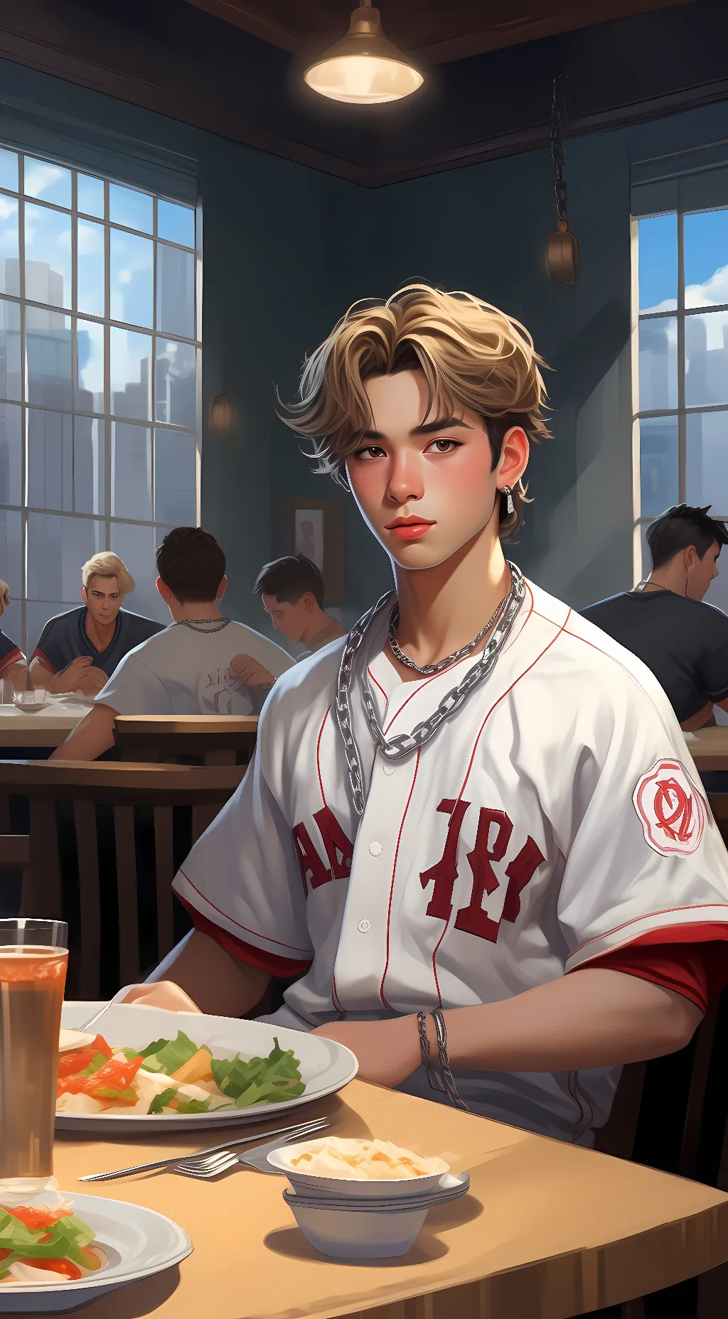 ai character: Mason background