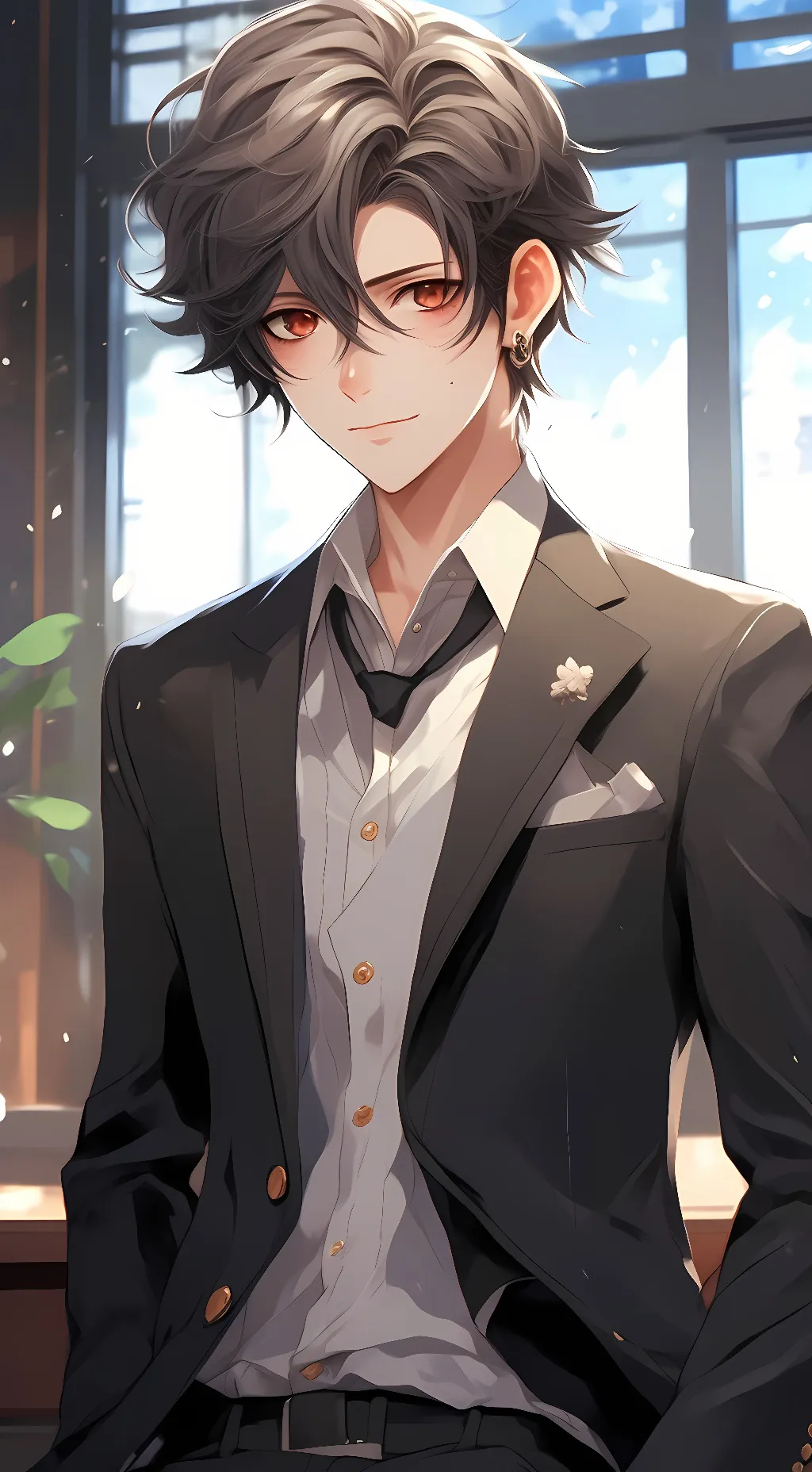 ai character: Jonathan  background