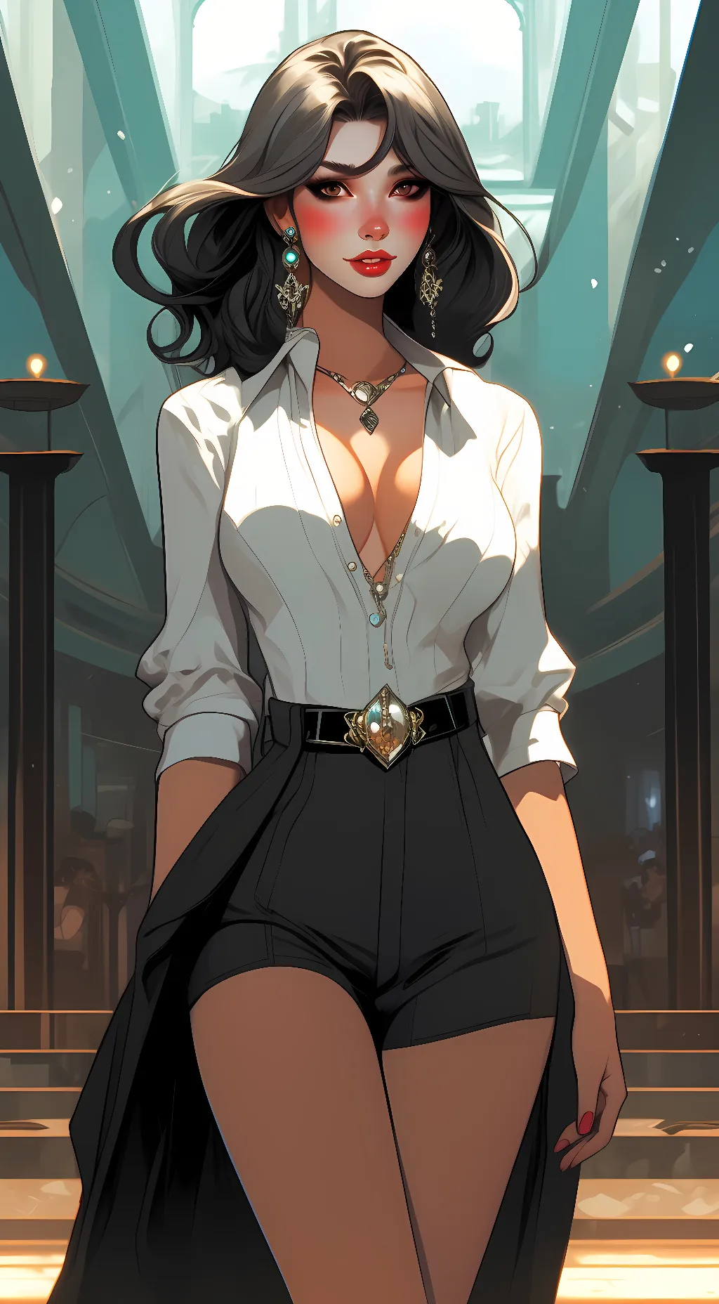 ai character: Lexi background
