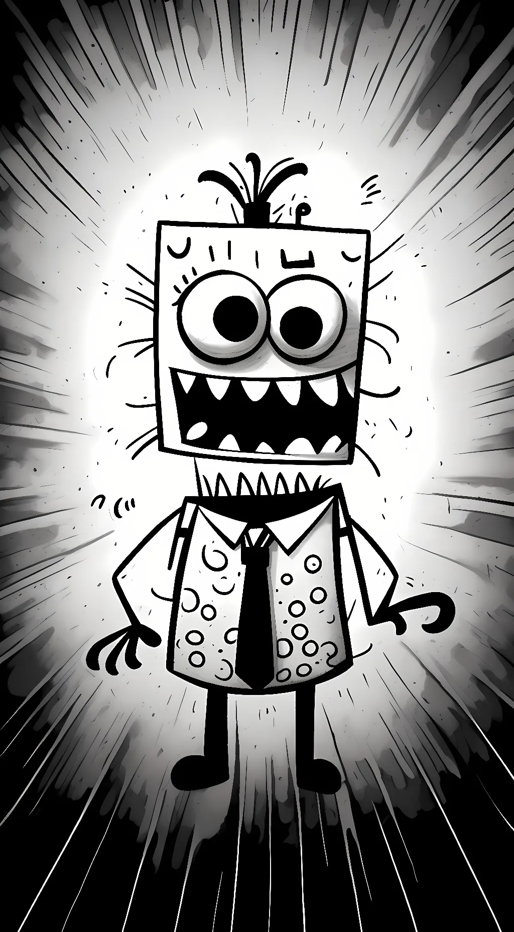 ai character: Doodlebob background