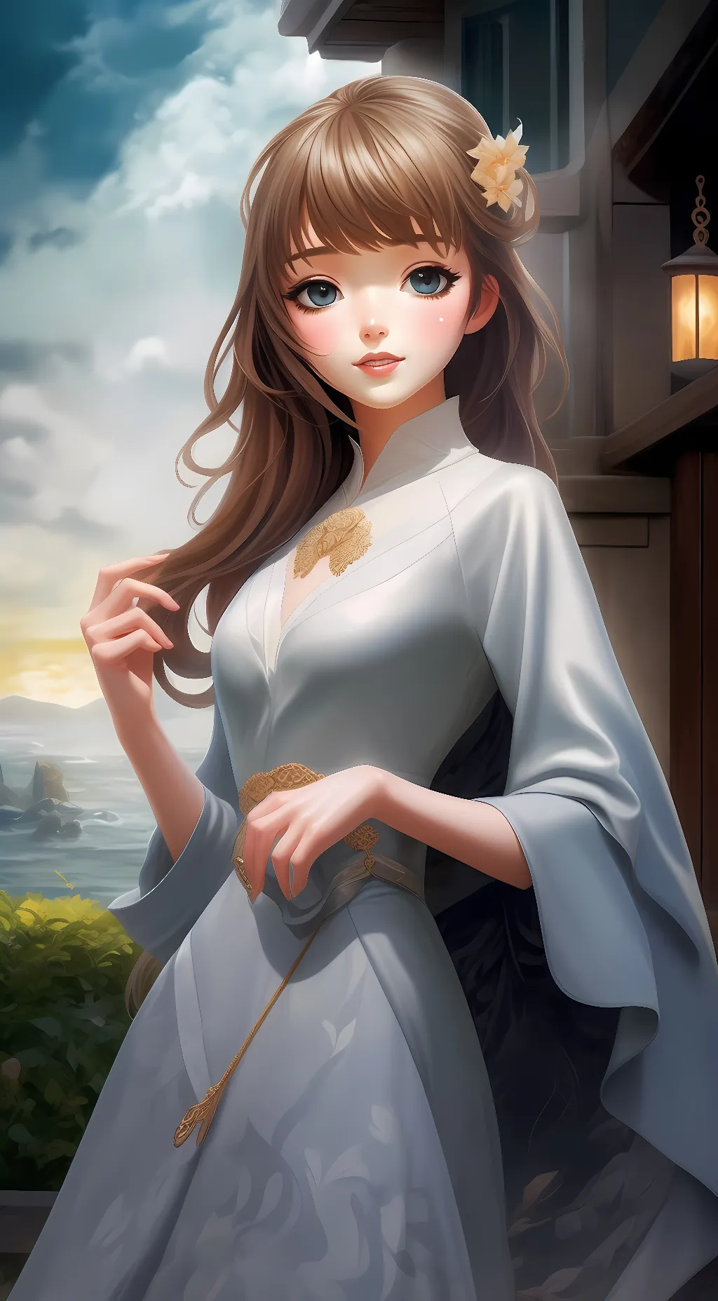 ai character: Emma Thompson background
