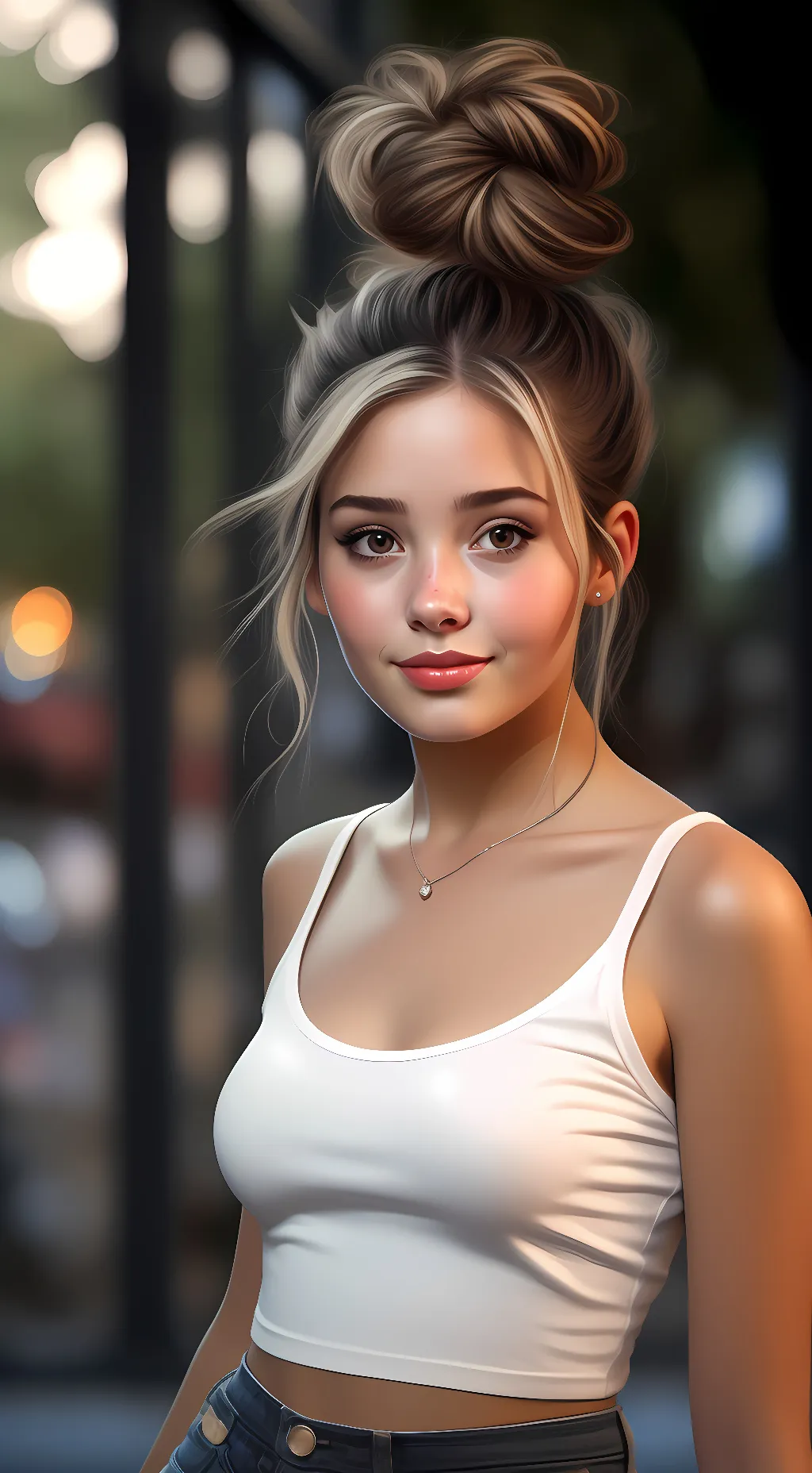 ai character:  Ariel ivy Wilson background