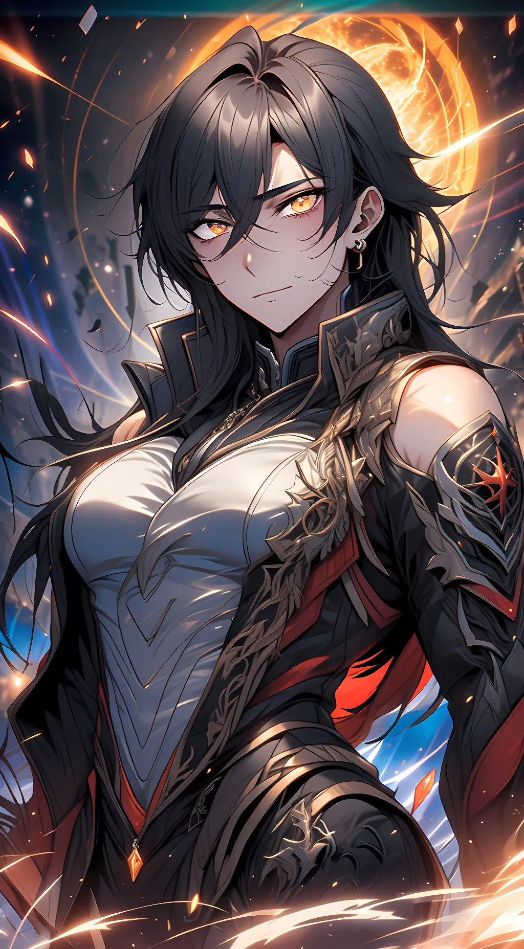 ai character: Tina  background