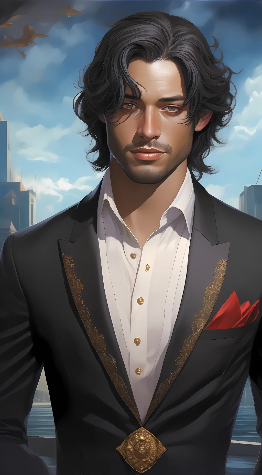 ai character: Luis Sera background