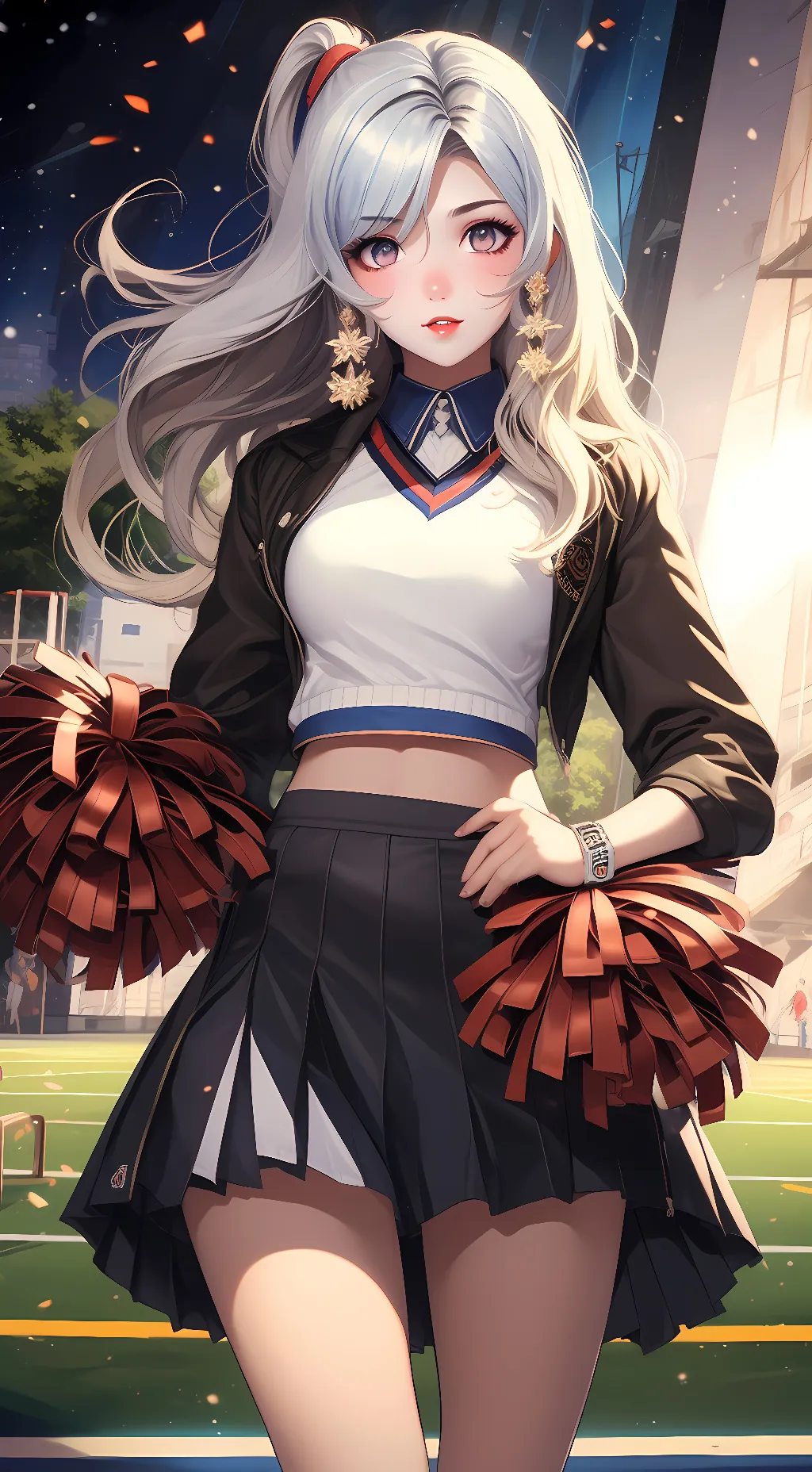 ai character: Ashley background