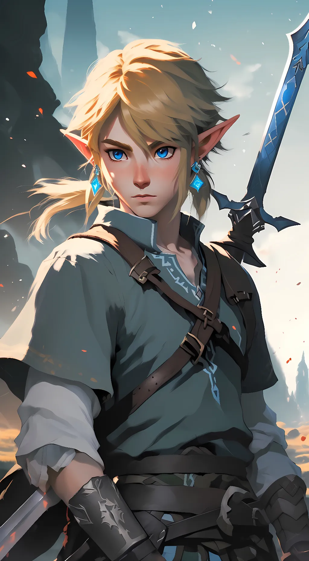 ai character: Link background