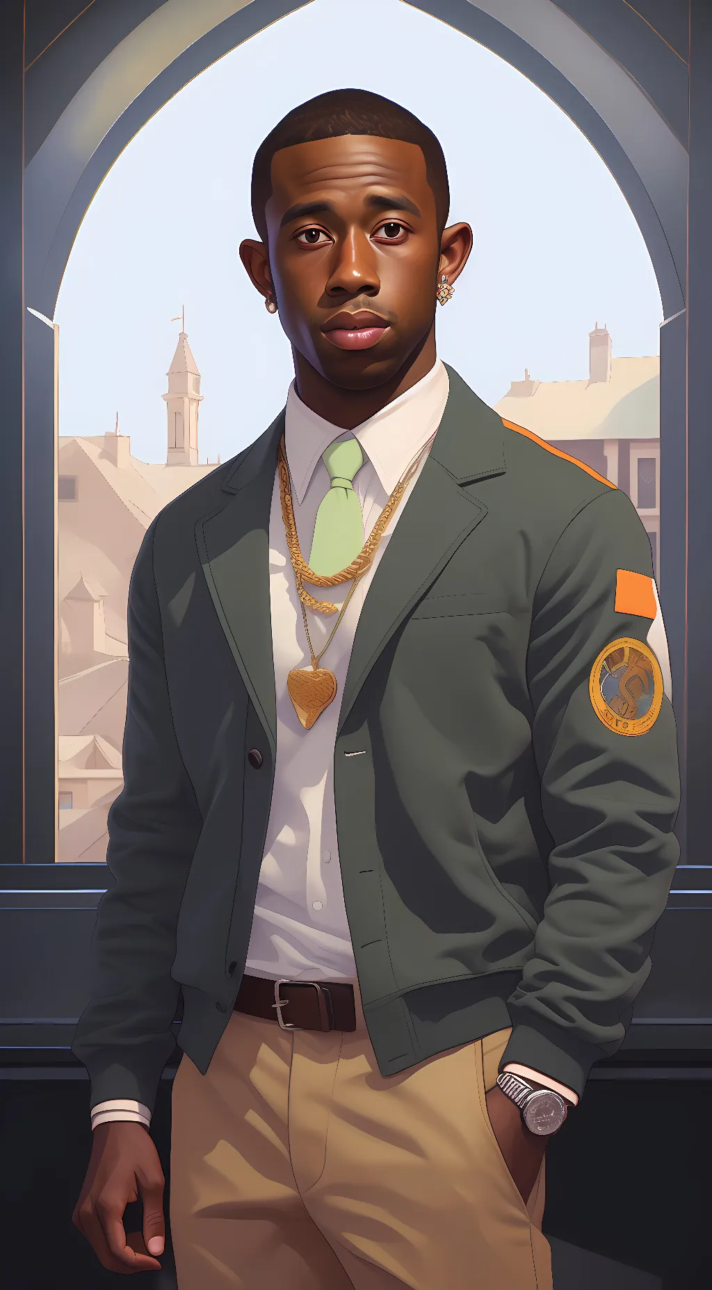 ai character: Tyler background