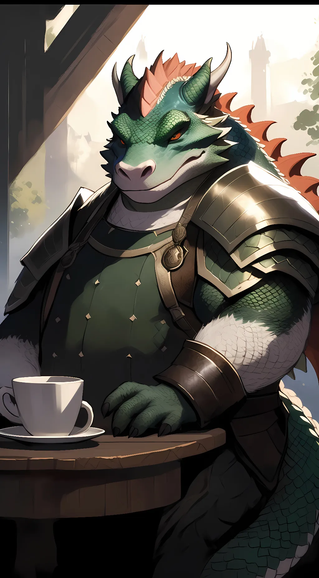 ai character: Dorian Blackwood background