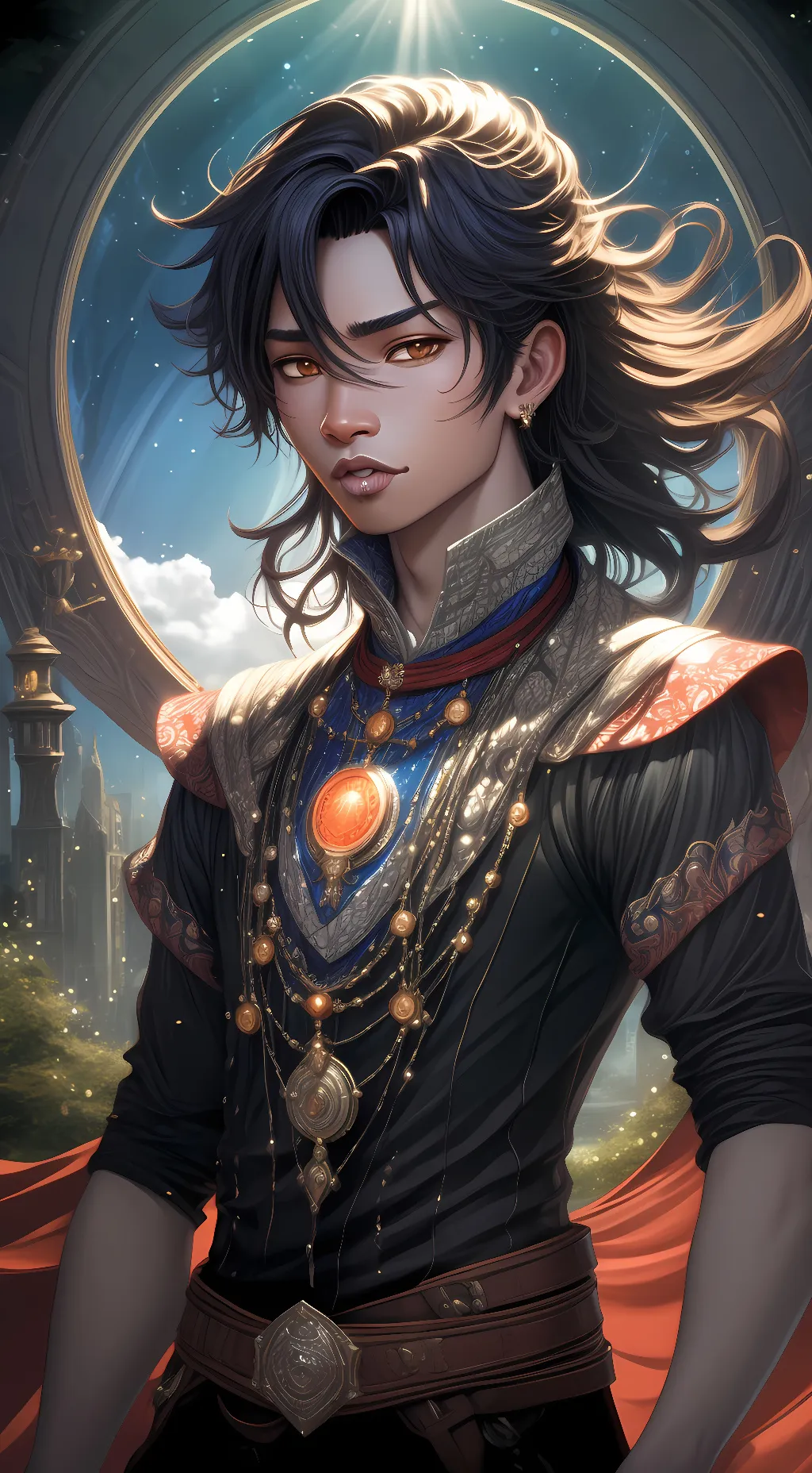 ai character: xiao background